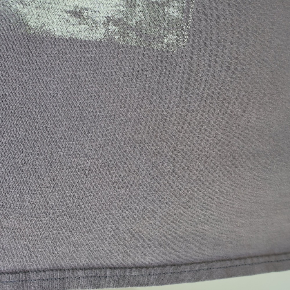 2015 Nirvana Brick Wall Alley Photo T-Shirt XL Grunge Rock Faded Charcoal Grey - Picture 7 of 11